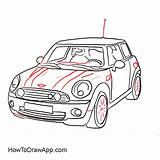 Cooper Mini Car Coloring Clipart Draw Drawings Classic Drawing Sketch Pages Body Man Google Cars Clipground Cartoon Clip Monster Silverado sketch template