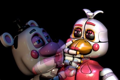 Funtime Chica Thinking About Helpy Thinking By Popi01234