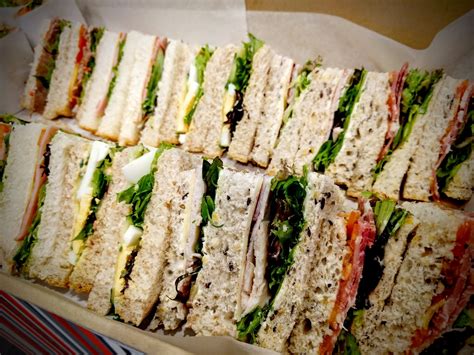 sandwich platter  pieces