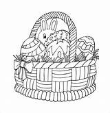 Easter Colouring Basket Pdf Pages Template Dot Templates Format Sample Example sketch template
