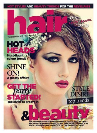 hair magazine december  issue   digital copy