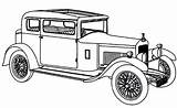 Car Coloring Pages Classic Antique Chic Unique Netart Color sketch template