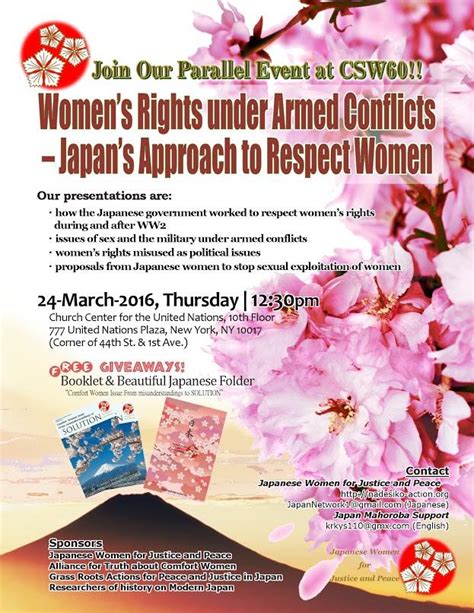 csw60 “women s rights under armed conflict japan s