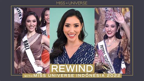 Miss Universe Indonesia Relives Her Crowning Moment Rewind Miss