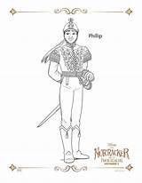 Nutcracker Cascanueces Reinos Realms Phillip Hispanaglobal sketch template