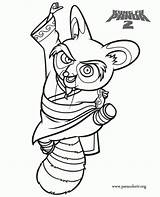 Panda Fu Kung Coloring Pages Shifu Master Colouring Clipart Kungfu Shen Lord Movie Fun Red Para Gif Popular Use Coloringhome sketch template