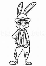 Zootopia Judy Coloring Hopps Pages Disney Para Police Officer Colorir Zootropolis Colouring Drawing Desenhos Nick Kids Printable Wilde Dragoart Draw sketch template