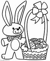 Easter Bunny Coloring Pages Clip Clipart sketch template