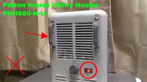 patton house utility heater puh   review youtube