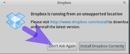 xfce install dropbox  xubuntu  ubuntu