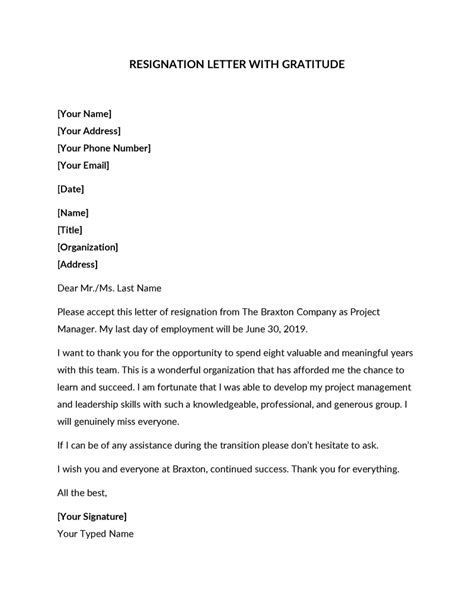 brilliant tips  meaningful resignation letter career objective