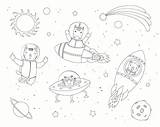 Gwiazdy Kolorowanki Kosmosie Kotki Planetadziecka sketch template