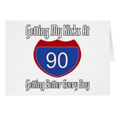 Route 66 90th Birthday Card Zazzle