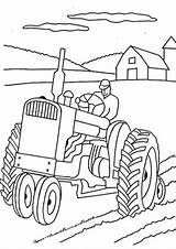 Coloring Trator Traktori Bojanke Fazenda Tulamama Traktor Plow sketch template