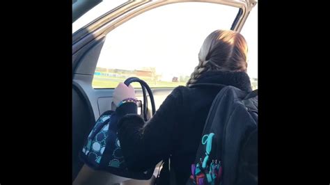 how to embarrass your daughter at school drop off for a year youtube