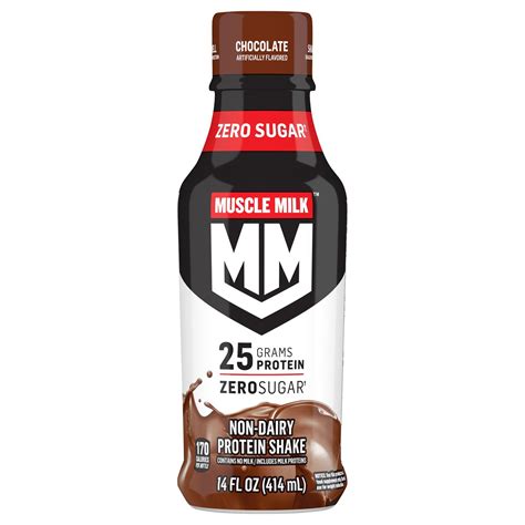 muscle milk chocolate protein nutrition shake shop diet fitness
