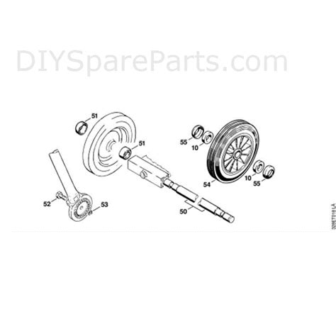 stihl ts  disc cutter ts parts diagram  cutquik cart