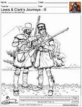 Lewis Clark Coloring Book Pages American Expedition sketch template