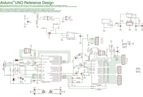 arduino uno schematic electronic schematic diagram