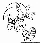 Sonic Hedgehog Colorare Disegni Videojuegos Printable sketch template