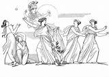 Nausicaa Coloring Oddyseus Pages Odysseus Edupics Large sketch template