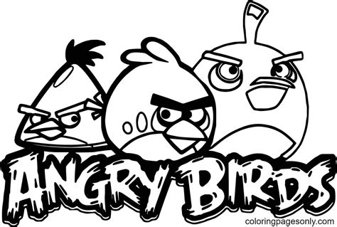 printable angry birds coloring page  printable coloring pages