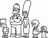 Coloring Pages Simpson Simpsons Bart Characters Family Print Youtuber Printable Maggie Cartoon Getcolorings Getdrawings Color Colorings sketch template
