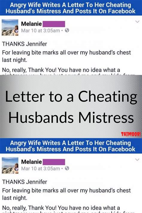 Mistress Angry Cheating Jennifer Hilarious Thankful Husband