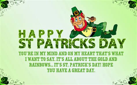 Happy St Patrick Day Quotes Cards