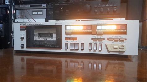 Teac V 9 Cassette Deck Player Ctto Song Youtube
