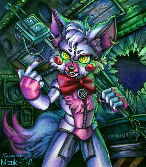 lil funtime foxy fnaf sl  mizuki    deviantart