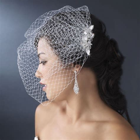 how to make your own hair fascinator with bird cage veil for your
