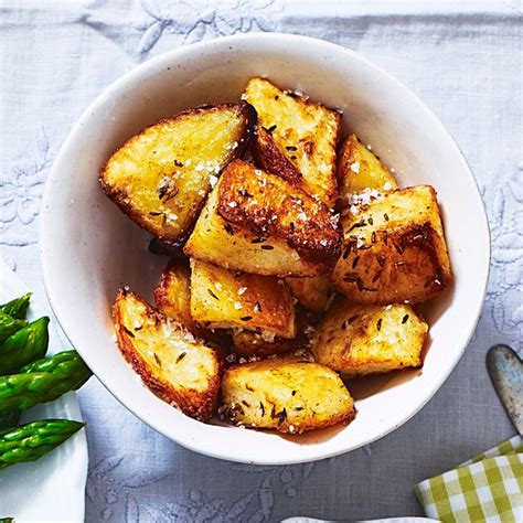 spicy roast potatoes dinner recipes woman and home