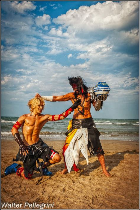 tidus and jecht from final fantasy x final fantasy