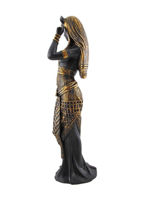 10 75 Inch Flirty Bastet Egyptian Mythological Goddess Statue Figurine