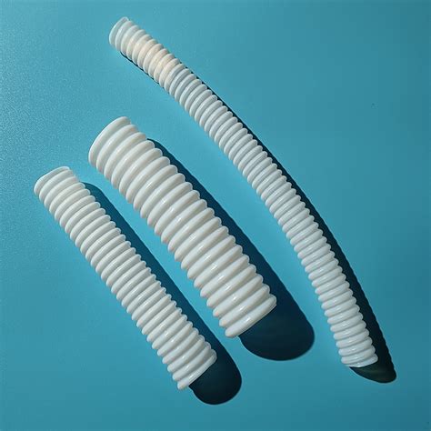 China Manufacturer Supply Ptfe Corrugated Tubing Flexible Spiral Hose