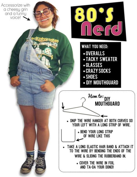 Cute Nerd Outfits From The 80s