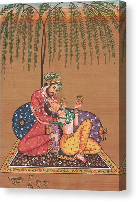 King Of India Mughal Art Of Love Kamsutra Under The Tree