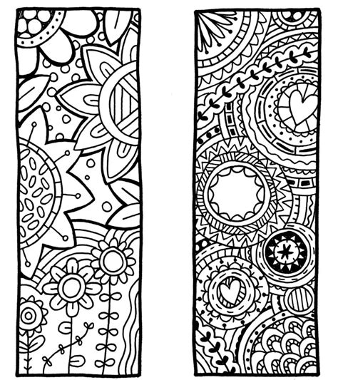 set   coloring bookmarks  quotes bookmark templates etsy