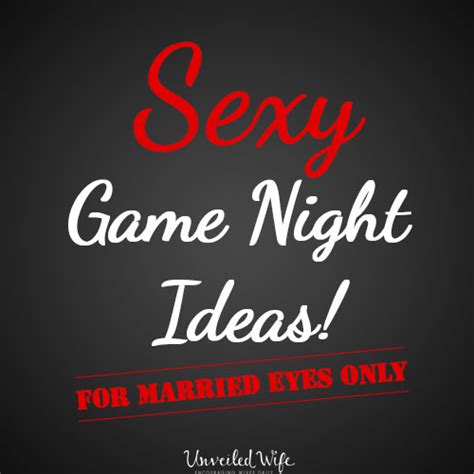 sexy game night ideas