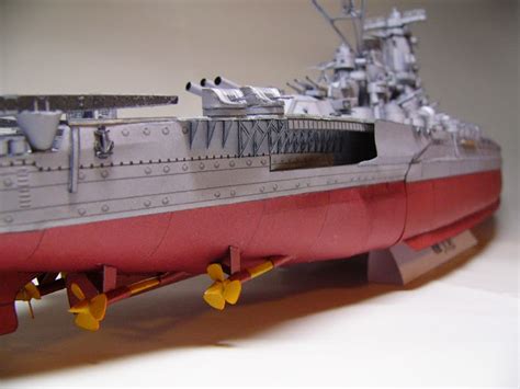papermodel kapal perang lain paper model ijn yamato