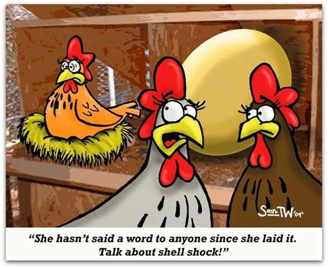 Hen House Humor Chicken Humor Chicken Jokes Chicken Cartoon Funny