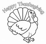 Turkey Thanksgiving Coloring Pages Drawing Happy Printable Canada Christian Baby Color Easy Cooked Kids Print Says Pdf Peanuts Turkeys Simple sketch template