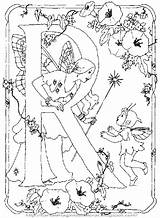 Colorat Alfabet Alfabetului Literele Fairies Desene Gadgets sketch template