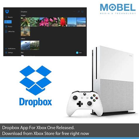 dropbox app  xbox  released   xbox store     sme dropbox