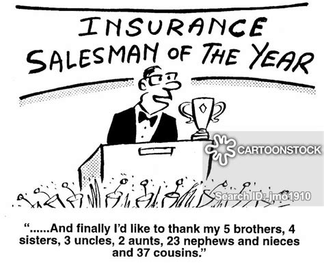 insurance salesman of the year cartoons and comics funny pictures from cartoonstock