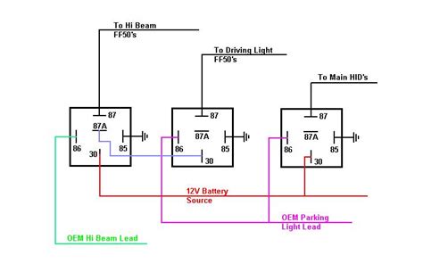 volt relay wiring diagrams