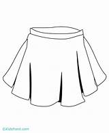 Skirt Colouring Pages Mini Picolour sketch template