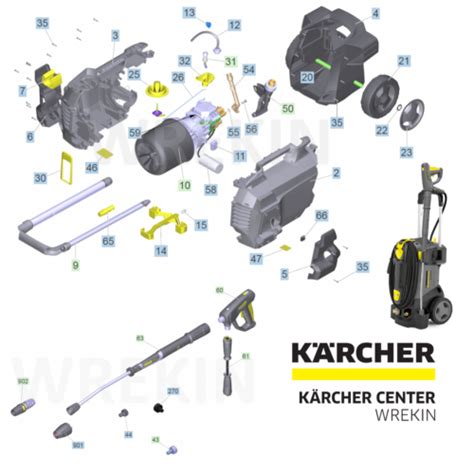 karcher hd  spare parts list pressure washer repair   commercial ebay