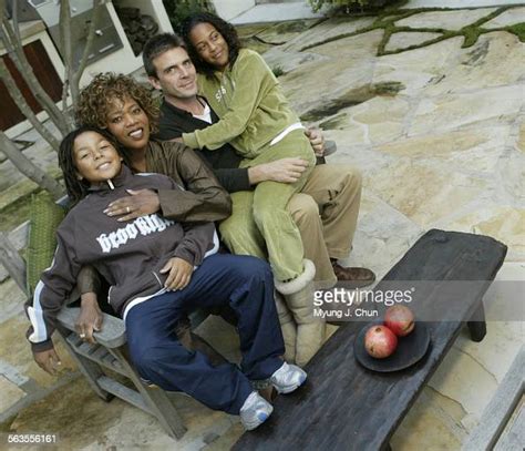 Actress Alfre Woodard With Her Husband Roderick Spencer And Their